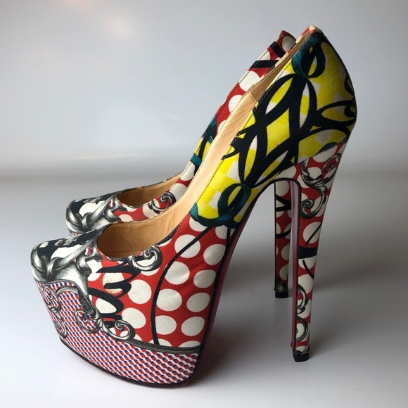 SALE⚡️FIRM PRICE⛔Louboutin Daffodile Loubi 36.5 - Picture 1 of 8